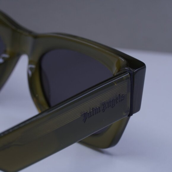 Palm Angels PERI089 BODIE 5907 Square Sunglasses - Light Green/Dark Grey - Picture 8 of 9